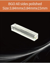 BGO Scintillator, BGO Scintillation Crystal, Bismuth Germanate Scintillation Crystal, 3.84x3.84x15mm