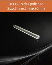 BGO Scintillator, BGO Scintillation Crystal, Bismuth Germanate Scintillation Crystal, 6x5x30mm