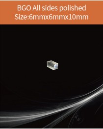 BGO Scintillator, BGO Scintillation Crystal, Bismuth Germanate Scintillation Crystal, 6x6x10mm