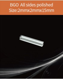 BGO Scintillator, BGO Scintillation Crystal, Bismuth Germanate Scintillation Crystal, 2x2x15mm