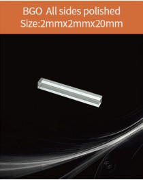BGO Scintillator, BGO Scintillation Crystal, Bismuth Germanate Scintillation Crystal, 2x2x20mm