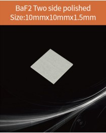 BaF2 crystal, Barium Fluoride scintillator, BaF2 Barium Fluoride Scintillation crystal Material ,10x10x1.5mm