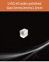 LYSO Ce scintilltion crystal, Cerium doped Lutetium Yttrium Silicate scintillation crystal, LYSO Ce scintillator crystal, 3x3x1.5mm