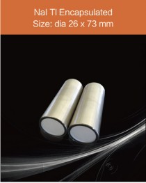 Détecteur à Scintillation Crystal NaI(Tl) 20x30 Mm - Nouveau, Pour Détection De Rayonnement