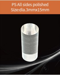 Plastic scintillator material, equivalent Eljen EJ 200 or Saint gobain BC 408  scintillator,  diameter 3x15mm