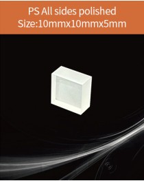 Plastic scintillator material, equivalent Eljen EJ 200 or Saint gobain BC 408  scintillator,  10x10x5mm