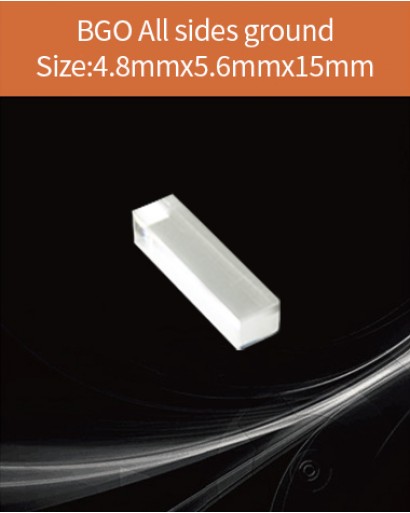 BGO Scintillator, BGO Scintillation Crystal, Bismuth Germanate Scintillation Crystal, 4.8x5.6x15mm