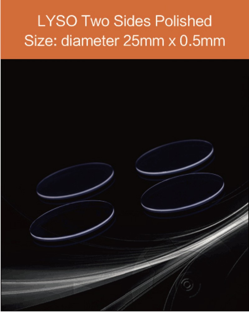 LYSO Ce scintilltion crystal, LYSO Ce scintillator, LYSO Ce crystal ...