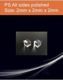 Plastic scintillator material, equivalent Eljen EJ 200 or Saint gobain BC 408  scintillator, 2x2x2mm 