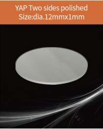 YAP Ce scintillator, YAP Ce crystal, Ce doped YAP scintillation crystal, Scintillation YAP Ce, YAP:Ce  diameter 25x1mm